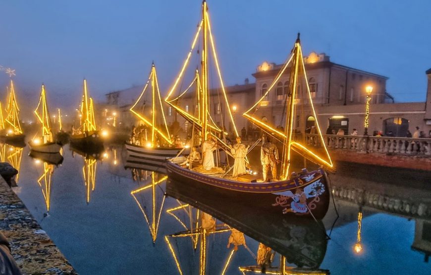 Mercatini di Natale di Cesenatico & pranzo a bordo dell’Adriatic Princess Sabato 28 Dicembre 2024